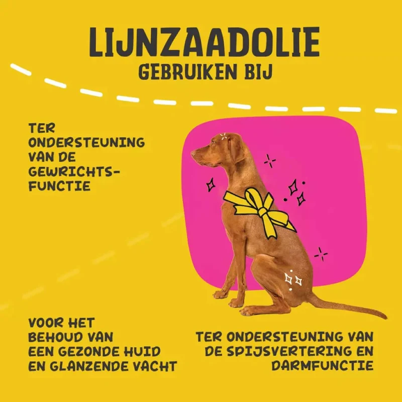 Agradi Huile de Graine de Lin pour Chien