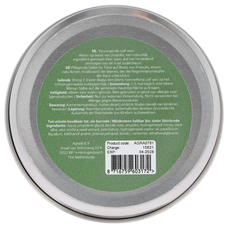 Agradi Horse Pommade au Miel avec Propolis
