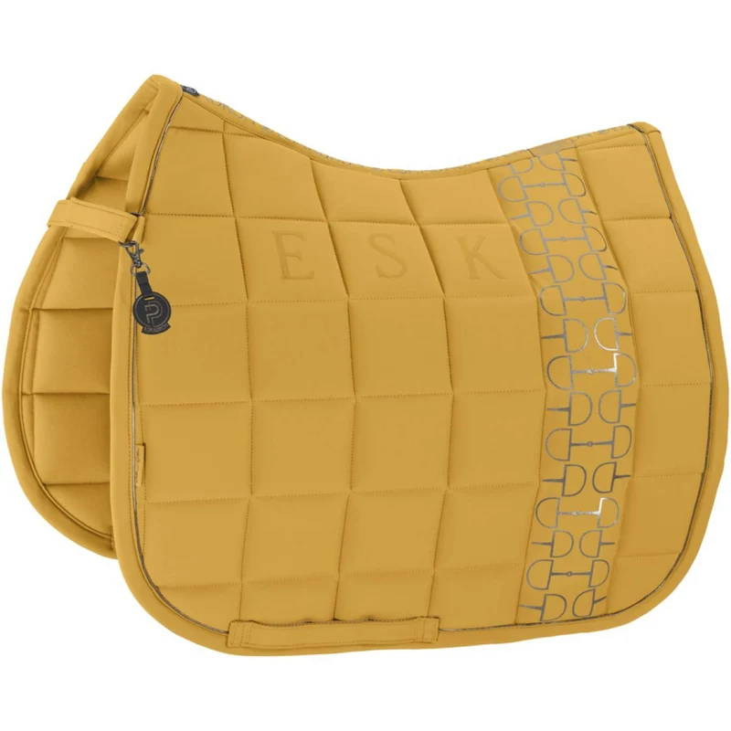 Eskadron Tapis de Selle Big Square Softshell Platinum '25 Dressage Golden Yellow