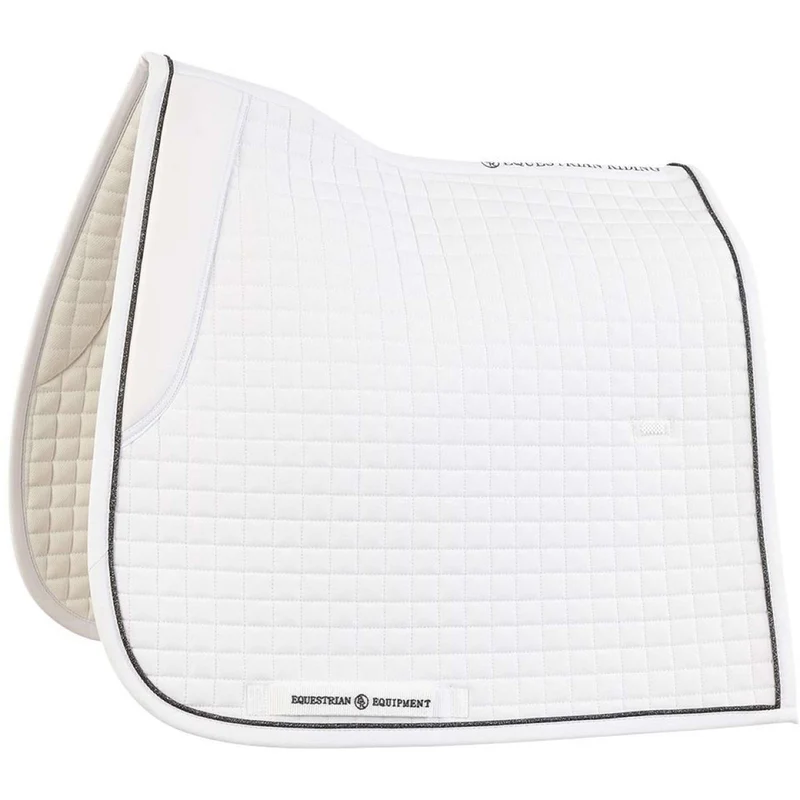 BR Tapis de Selle Trentino Dressage Blanc
