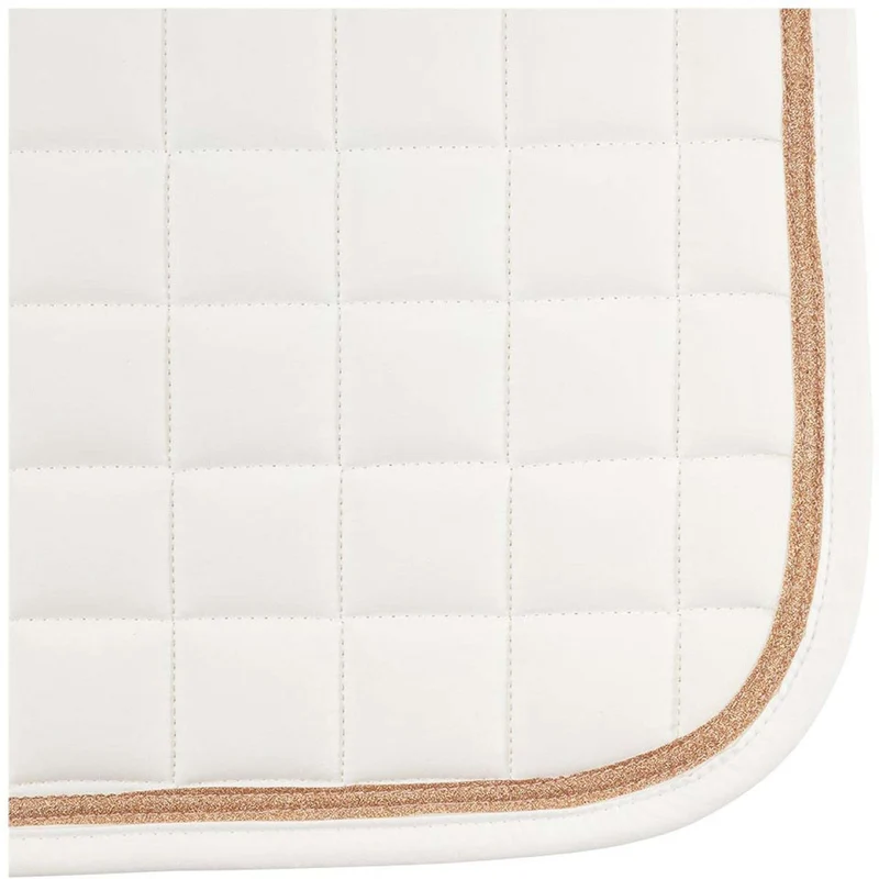 BR Tapis de Selle Liverpool Dressage Blanc