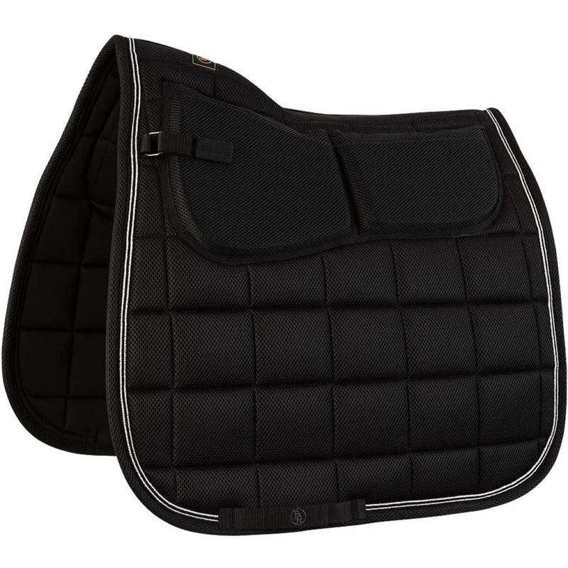 BR Tapis de Selle TriFlex Dressage Noir