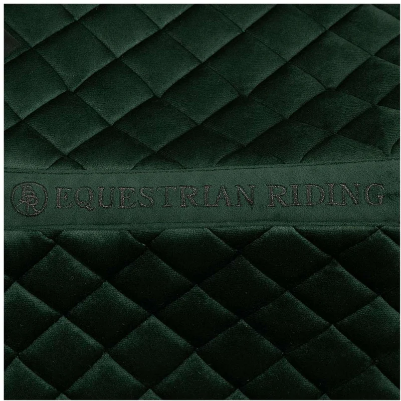 BR Tapis de Selle Opulence Dressage Jungle Green