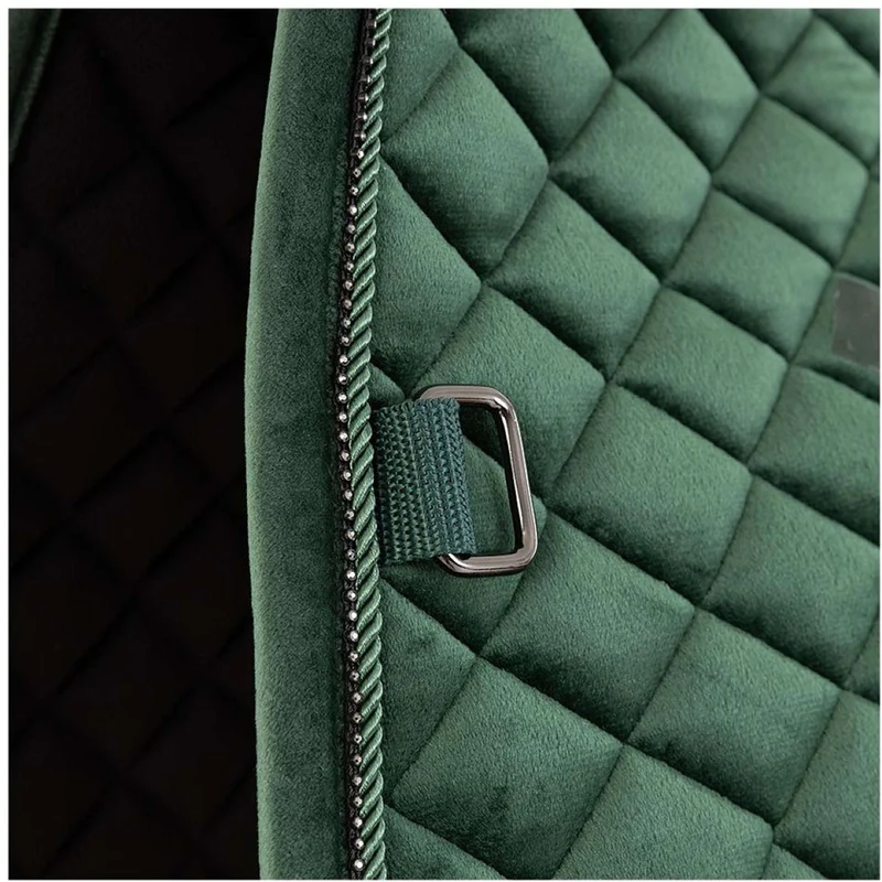 BR Tapis de Selle Opulence Dressage Jungle Green
