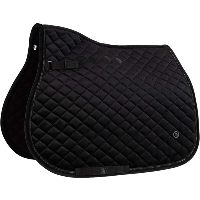 BR Tapis de Selle Opulence Polyvalent Noir