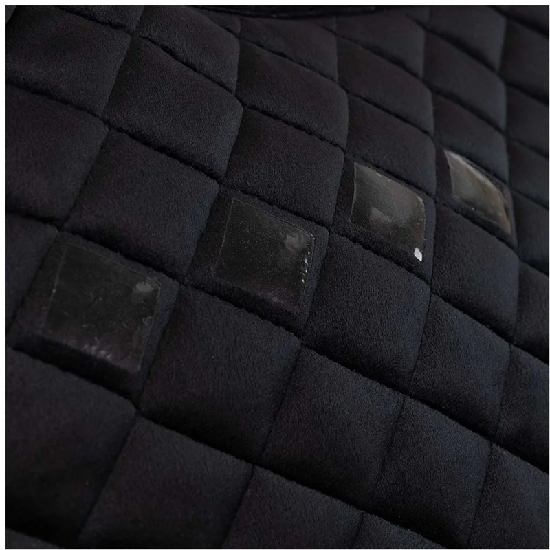 BR Tapis de Selle Opulence Polyvalent Noir