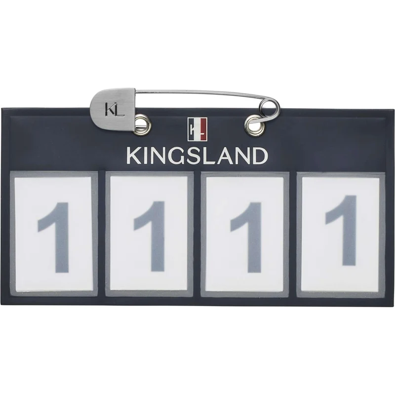 Kingsland Porte-numéro Classic 4 Chiffres Marin