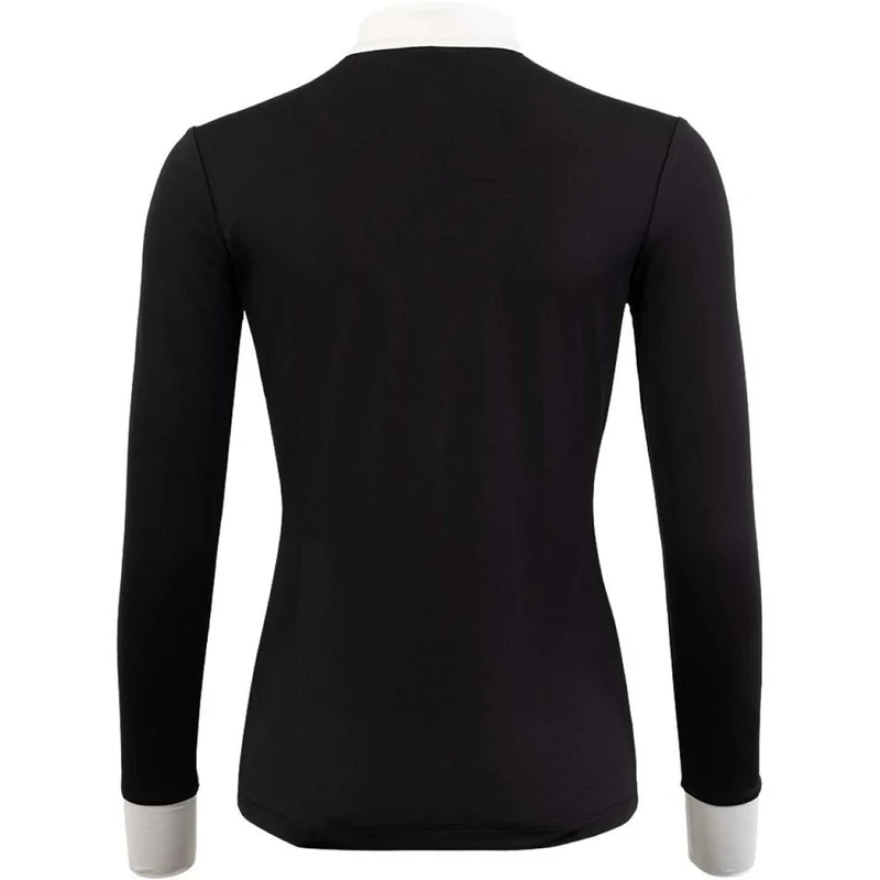 BR T-shirt de Concours Maglie Femme Noir