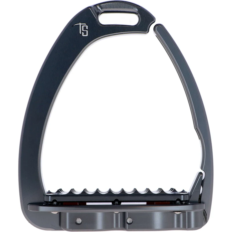 Tech Stirrups Étriers Venice Plus Swarovski Dressage Titane