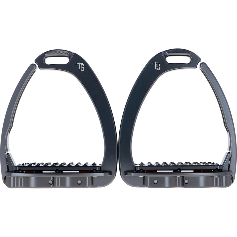 Tech Stirrups Étriers Venice Plus Swarovski Dressage Titane