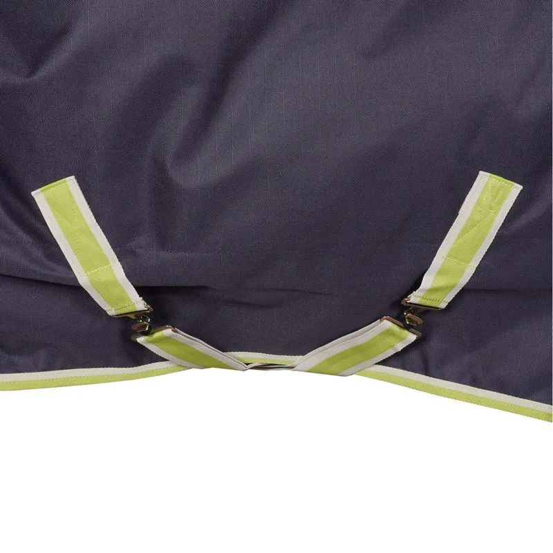 Bucas Oasis Turnout Neck 100g Dark Grey/Lime