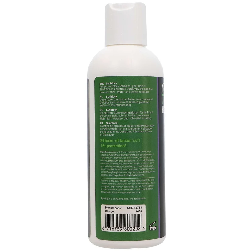 Agradi Horse Lotion Protection Solaire
