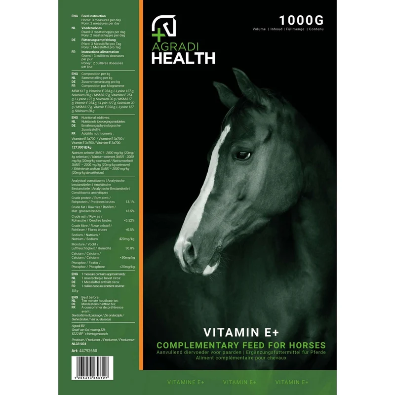 Agradi Health Naturelle Vitamine E+