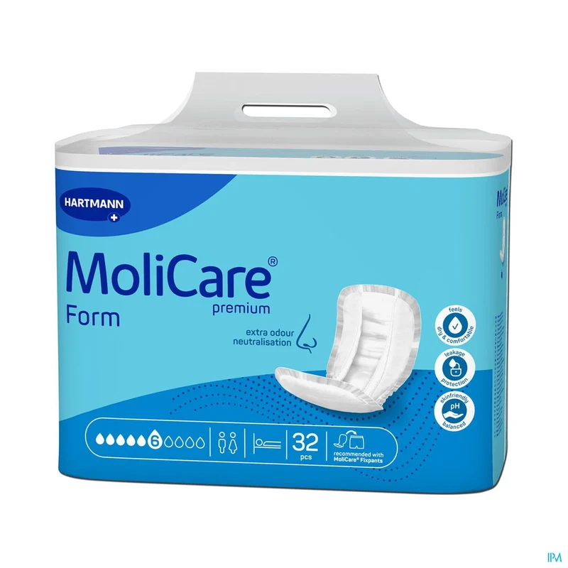 MoliCare Premium Form 6D | 32 inleggers | Zware incontinentie