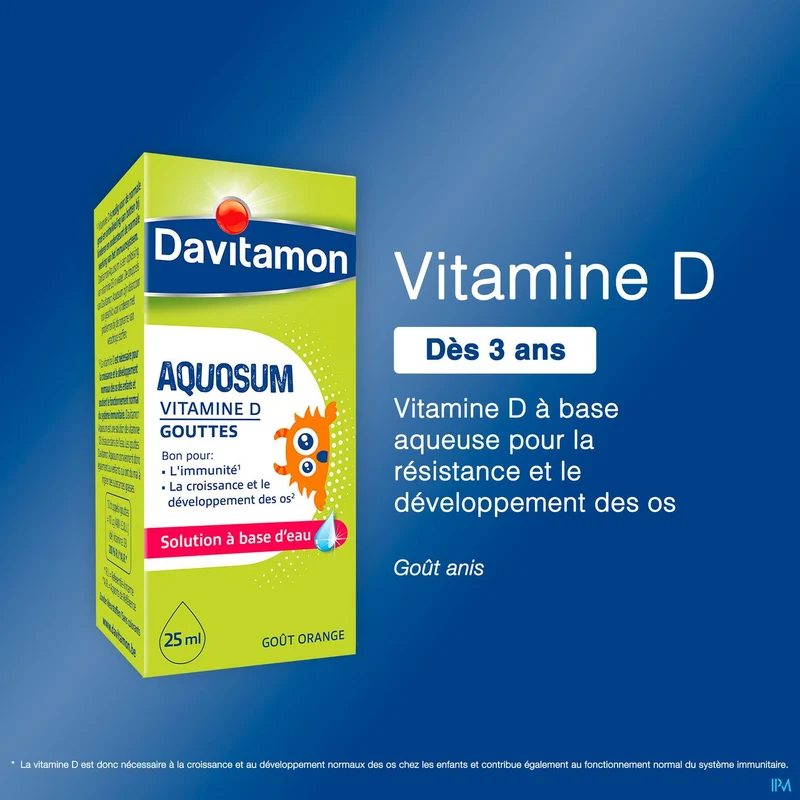 Davitamon Aquosum | 25ml druppels | Vitamine D
