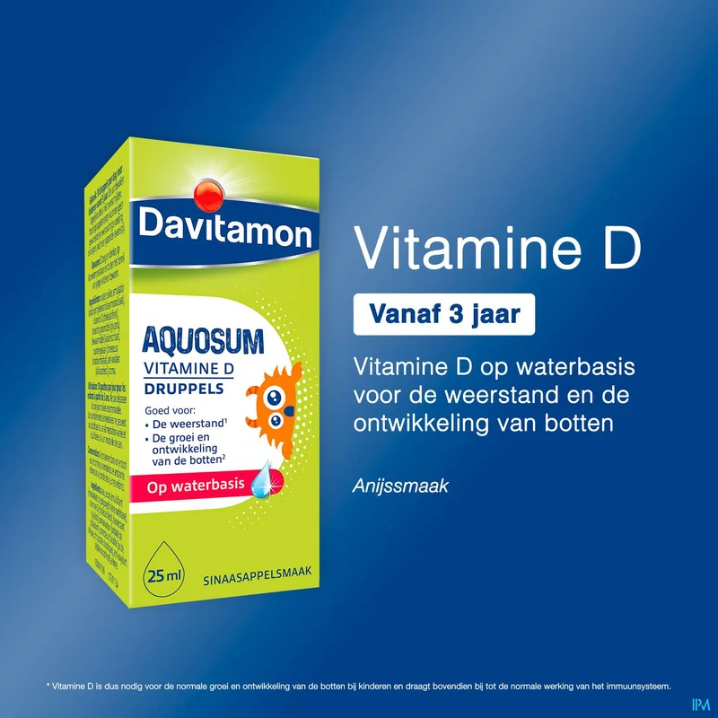 Davitamon Aquosum | 25ml druppels | Vitamine D