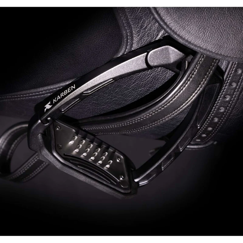 Karben by Shires Étrier Ultra Grip Noir