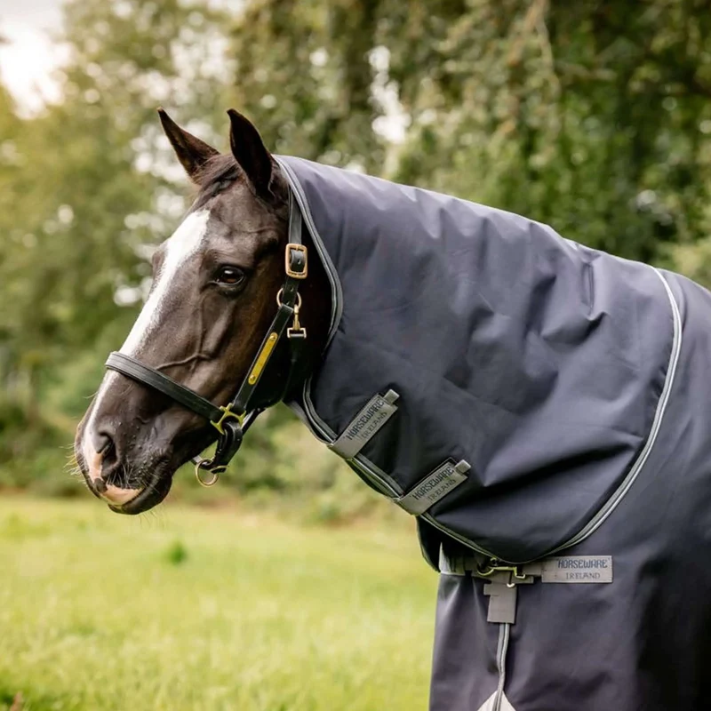 Rambo Optimo Turnout Plus 0g Navy/Thunderstorm Grey