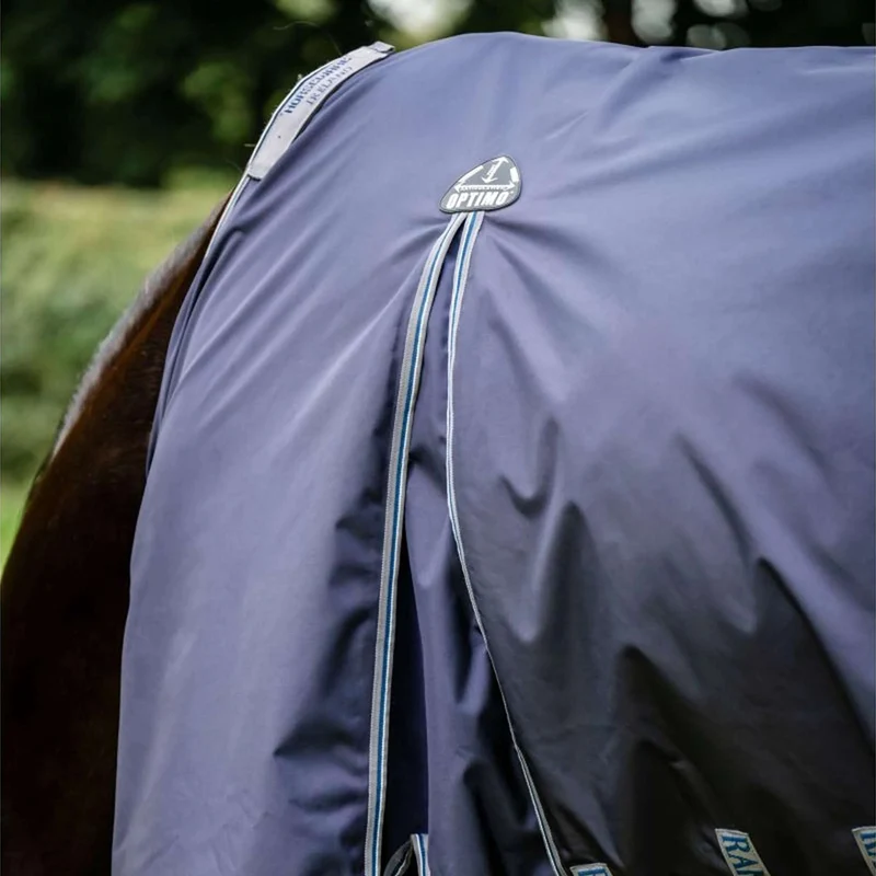Rambo Optimo Turnout Plus 0g Navy/Thunderstorm Grey