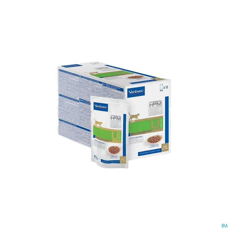Virbac Hpm Urology Cat Natvoed Zakje 12x85g