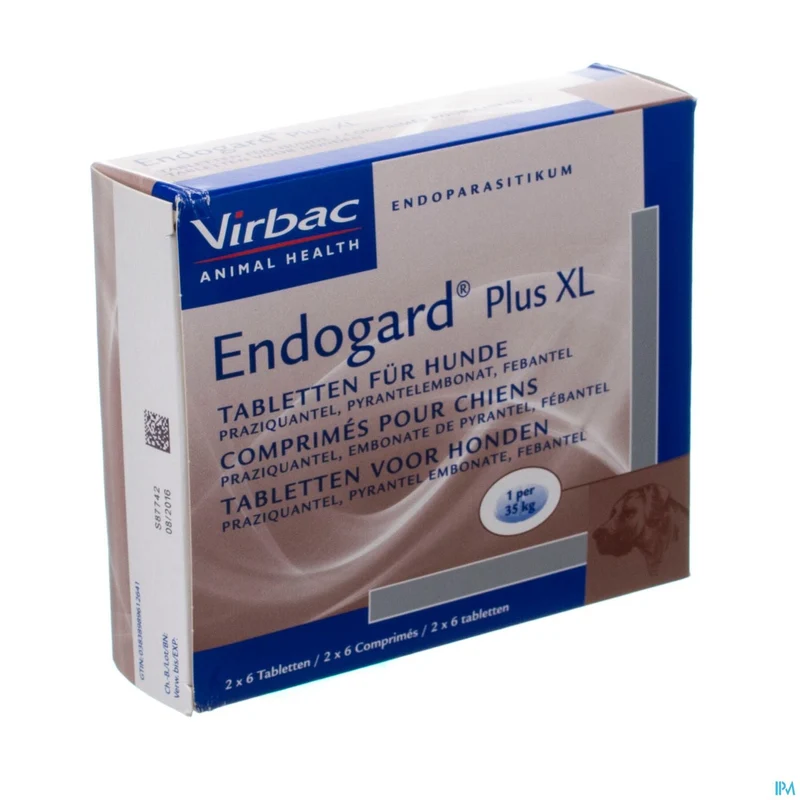 Endogard Plus Xl Hond Comp 12
