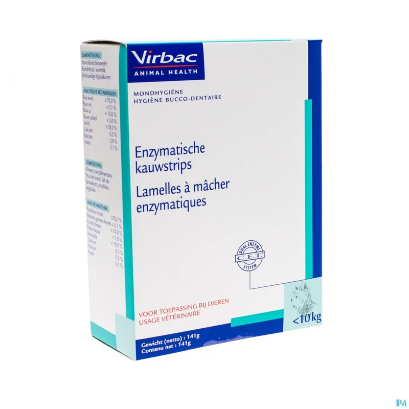 Cet Enzymatische Kauw Striplets <10kg 141g