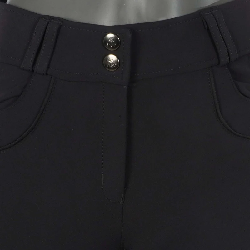 ELT Pantalon d'Équitation Kassandra Taille Haute Noir