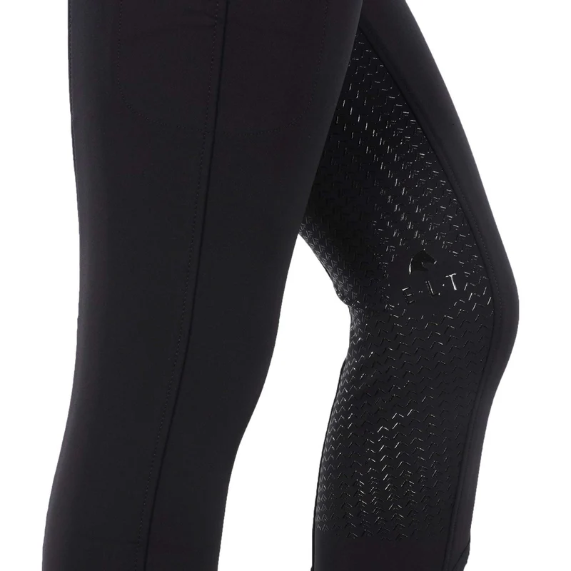 ELT Pantalon d'Équitation Kassandra Taille Haute Noir