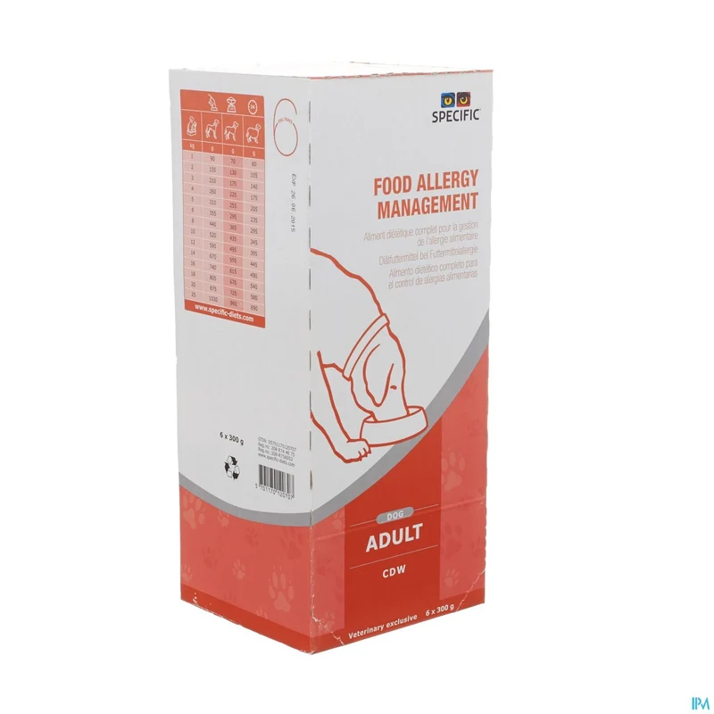 Specific Cdw Food Allergy Management 6x300g