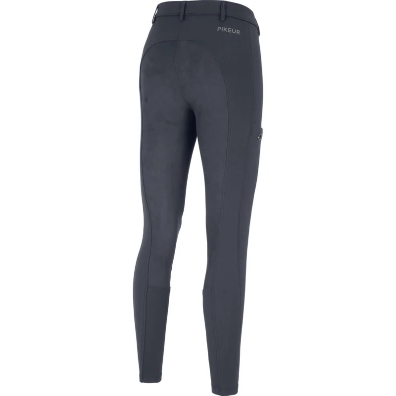 Pikeur Pantalon d'Équitation New Lugana McCrown Full Grip Midwaist Dark Shadow
