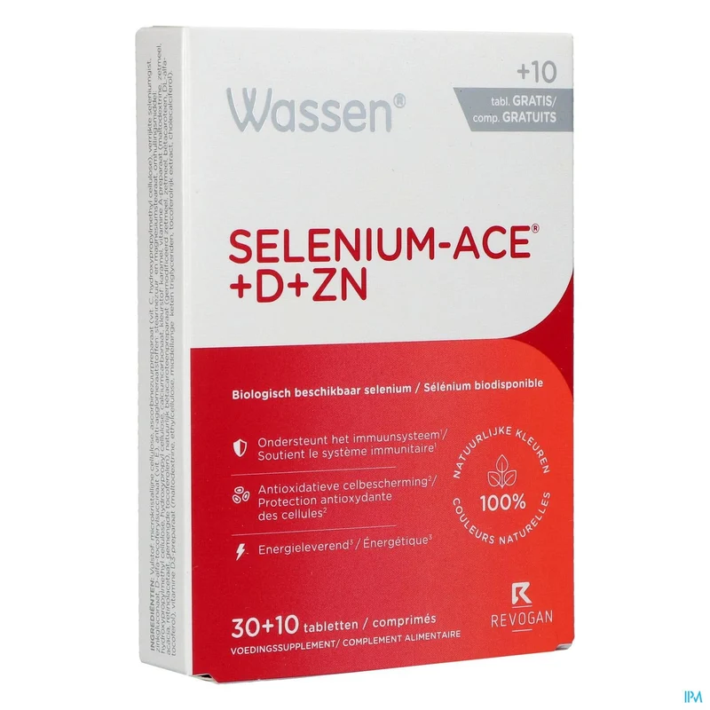 Selenium-ACE+D+Zn | 40 tabletten | Immuniteit, huid, haar & nagels