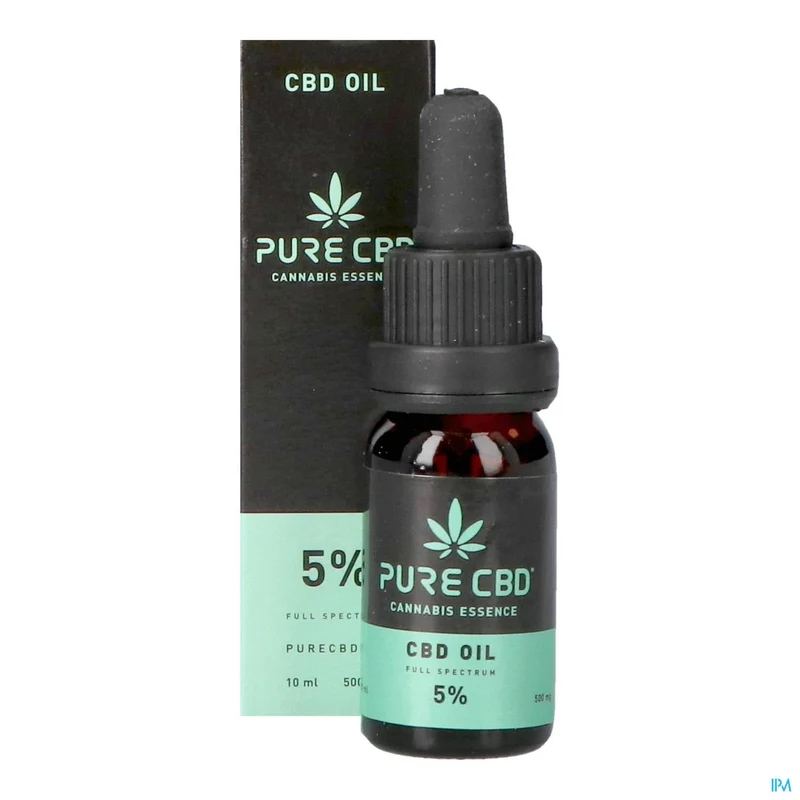 Jacob Hooy CBD Olie Full Spectrum 5% 10ml - Natuurlijke Stressverlichting