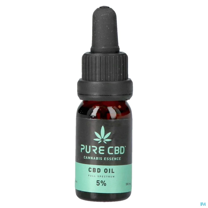 Jacob Hooy CBD Olie Full Spectrum 5% 10ml - Natuurlijke Stressverlichting