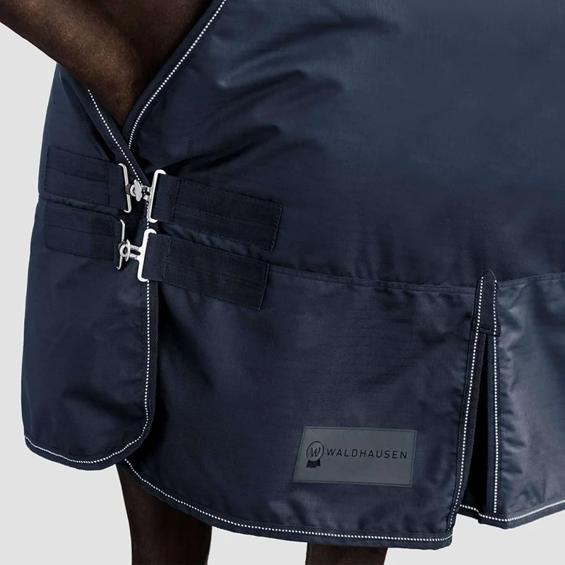 Waldhausen Couverture d'Extérieur Nordic High Neck Light 0g Bleu Nuit
