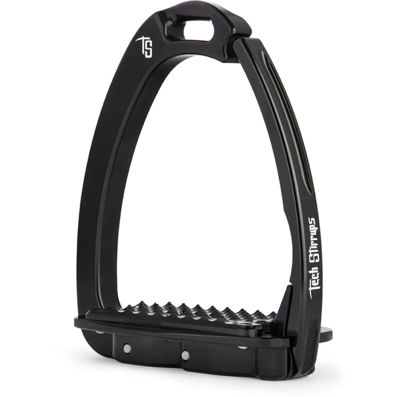 Tech Stirrups Étriers Venice Sloped Dressage Noir/Noir