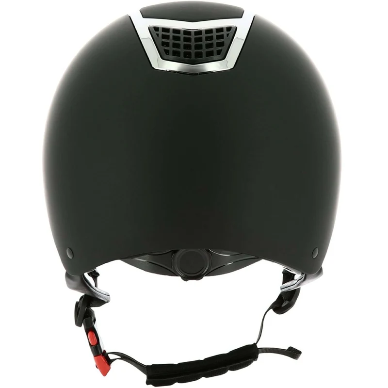 EQUITHÈME Bombe Airy Argent/Noir