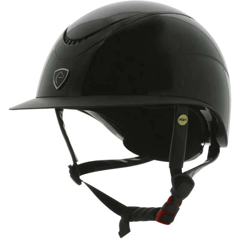 EQUITHÈME Bombe Wings Mips Noir Shiny