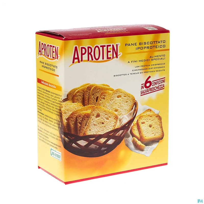 Revogan Aproten Toast | 260g eiwitarm brood | Dieetvoeding