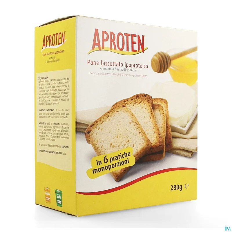 Revogan Aproten Toast | 260g eiwitarm brood | Dieetvoeding