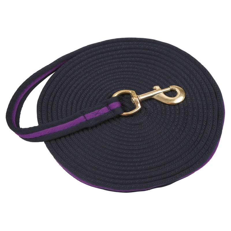 Kerbl Longe Softgrip 8m Bleu/Violet