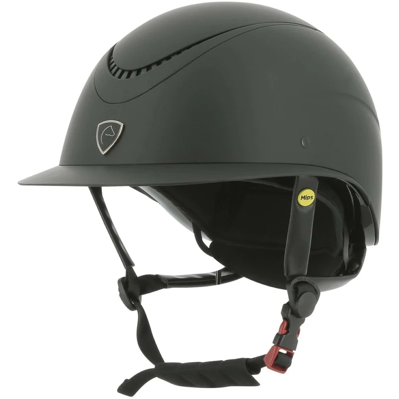 EQUITHÈME Bombe Wings Mips Noir Mat