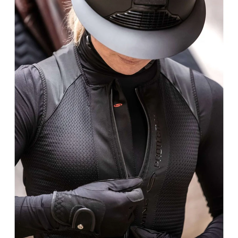 Swing Rugprotector Gilet de Protection P24 Flex Enfants Noir