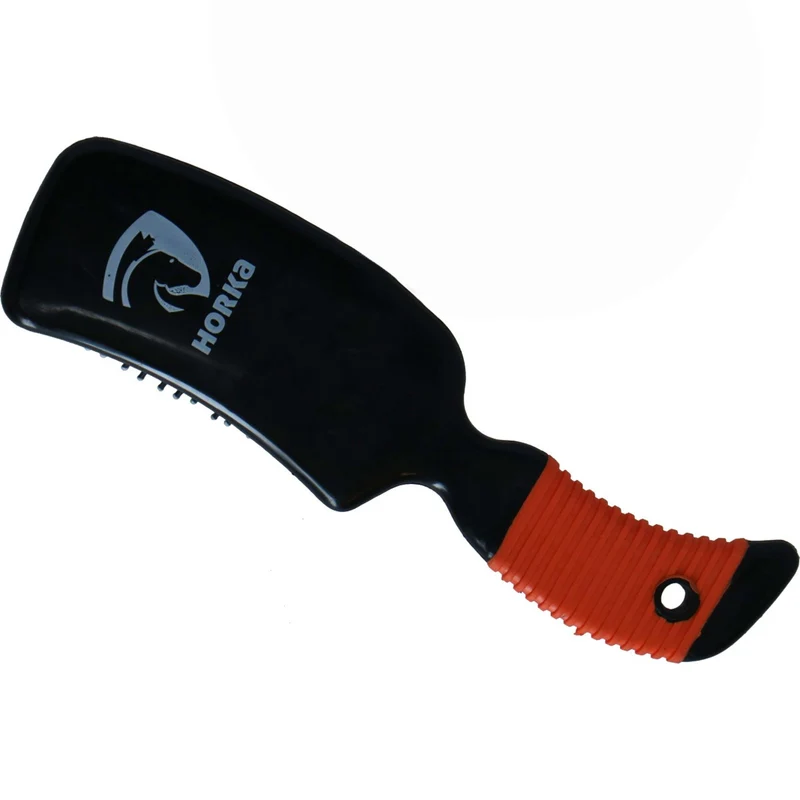 HORKA Brosse à Crinière Plastique Orange