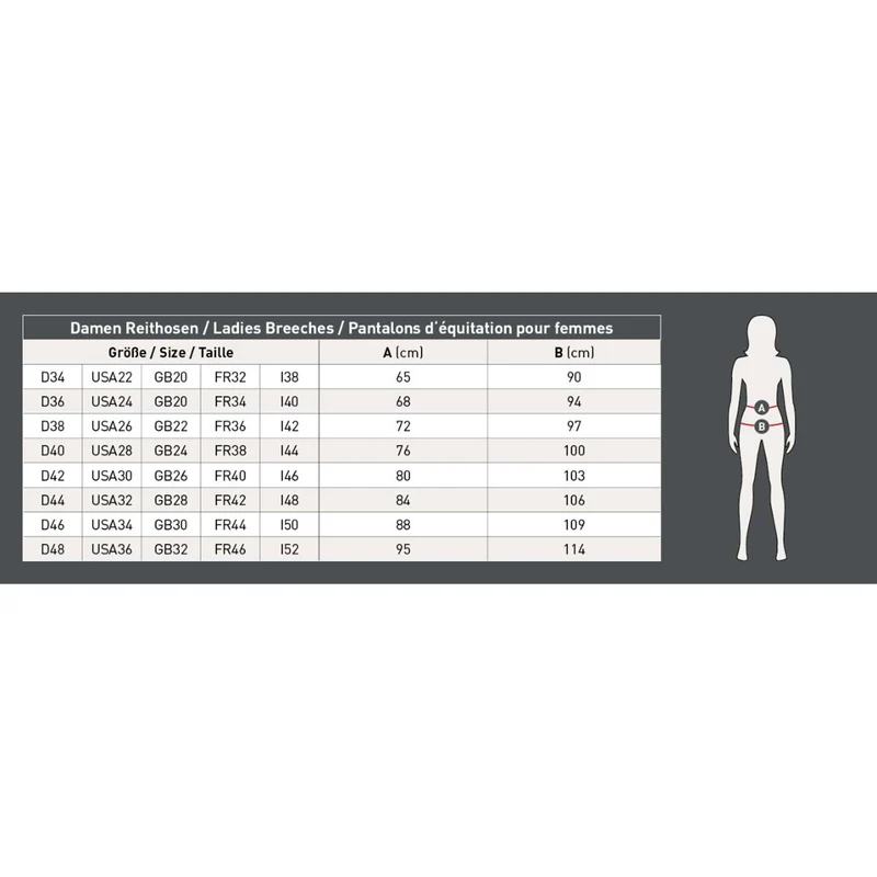 ELT Rijbroek Pantalon d'Équitation Essential Hight Waist Blanc