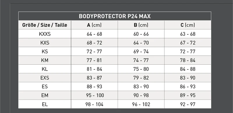 Swing Bodyprotector Bodyprotector P24 Max Noir