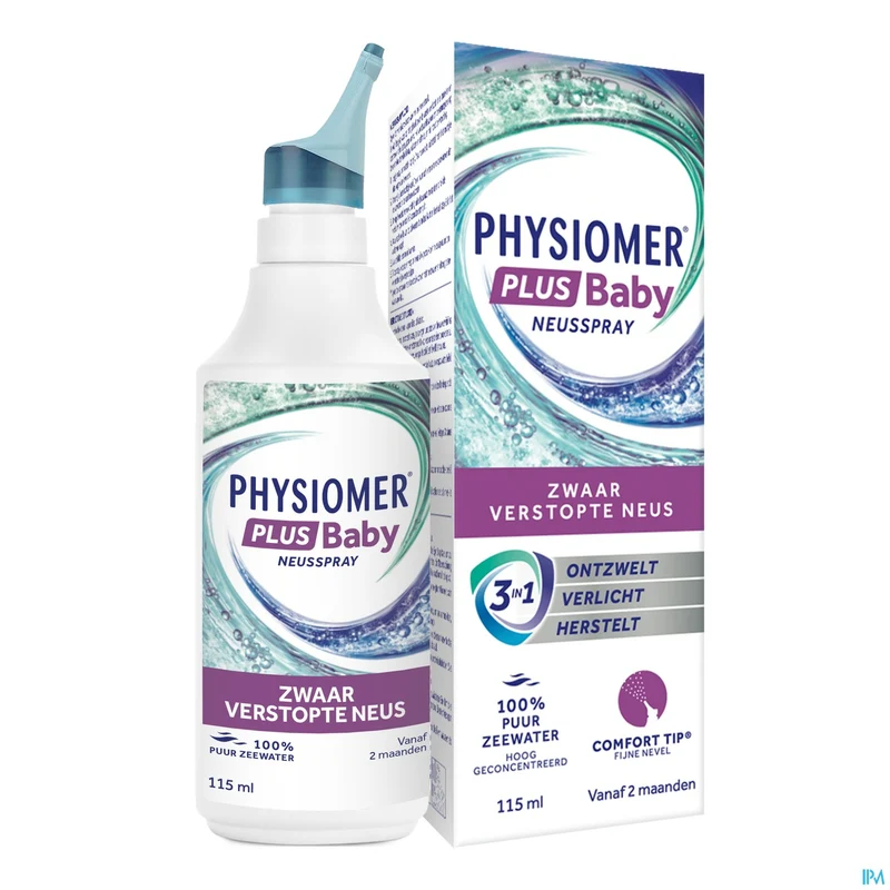 Physiomer Plus Baby | 115ml neusspray | Verstopte Neus