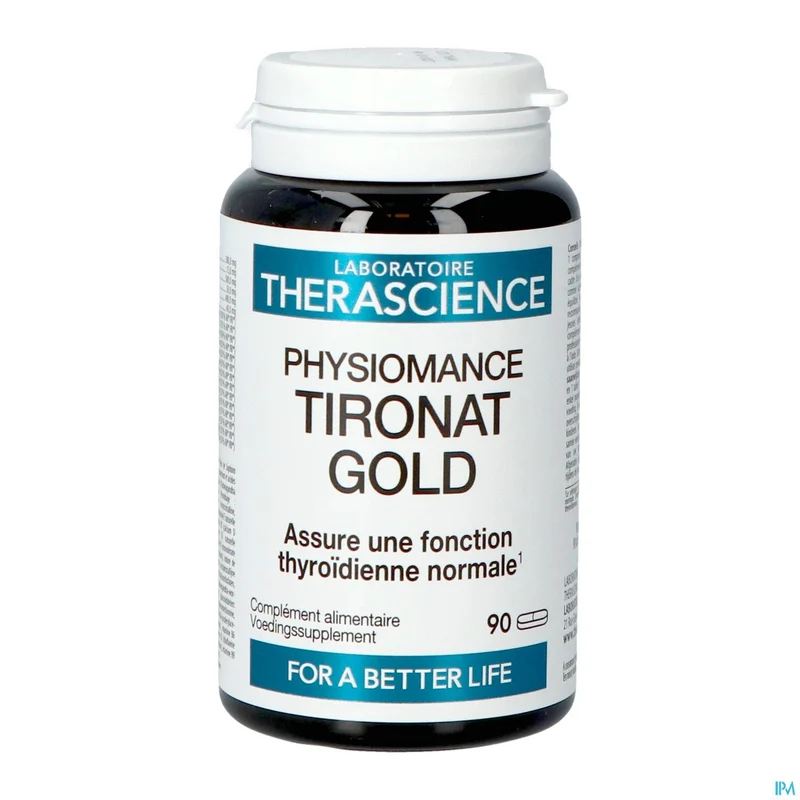 Physiomance Tironat Gold | 90 tabletten | Schildklierondersteuning