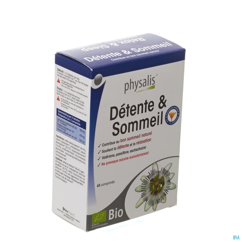 Physalis Relax & Sleep Bio New Tabl 45