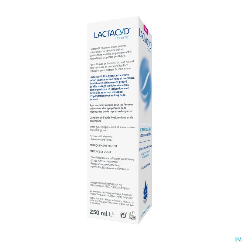 Lactacyd Pharma Hydraterend – Intieme Wasemulsie – Dagelijks Gebruik – 250 ml