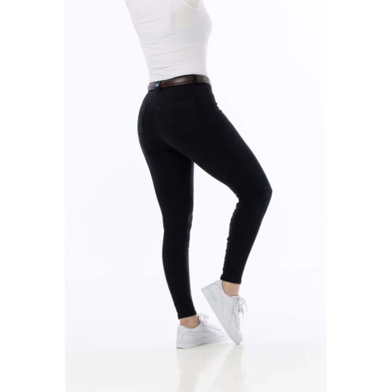 Riding World Pantalon d'Équitation Memphis Femme Noir